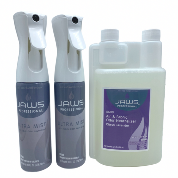 Air & Fabric Odor Neutralizer- Citrus Lavender (32oz) + 2 Mist Bottle (10oz)